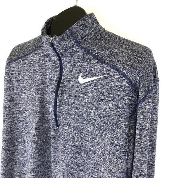 Nike Element Dri-FIT 1/2-Zip Running Top Men's Medium Long Sleeve Activewear Gym - Picture 3 of 13